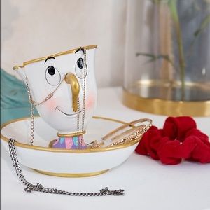 Disney Beauty and the Beast Chip Mug Jewelry Tray